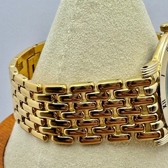 Men’s Citizen Elegance Vintage Gold-Tone Watch with Black Dial - Picture 4 of 10